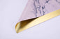 Gilt Marble Pattern Flower Wrapping Paper,22.8*22.8 Inch*10 Yards