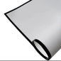 Black and White Border Matte Film Bouquet Packing Paper,22.8*22.8 Inch-20 Sheets