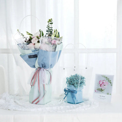 Transparent OPP Flower Waterproof Flowers Wrapping Gift Flower Bag