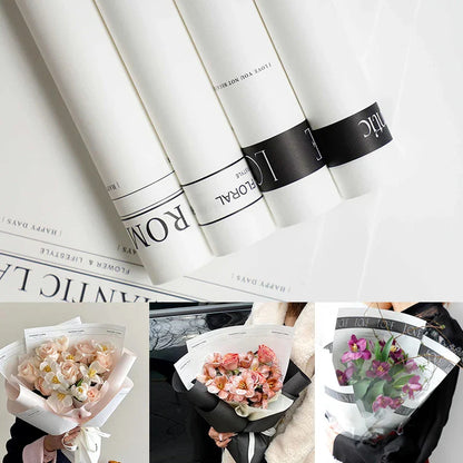 Romantic Korean Wrapping Paper,11.8*22.7 inch - 20 sheets