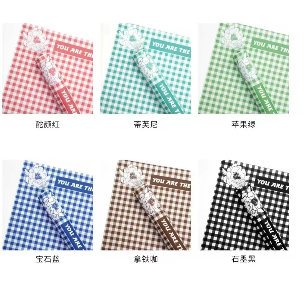 Square Patterned Wrapping Paper 100% Waterproof,22.8*22.8 inch - 20 sheets