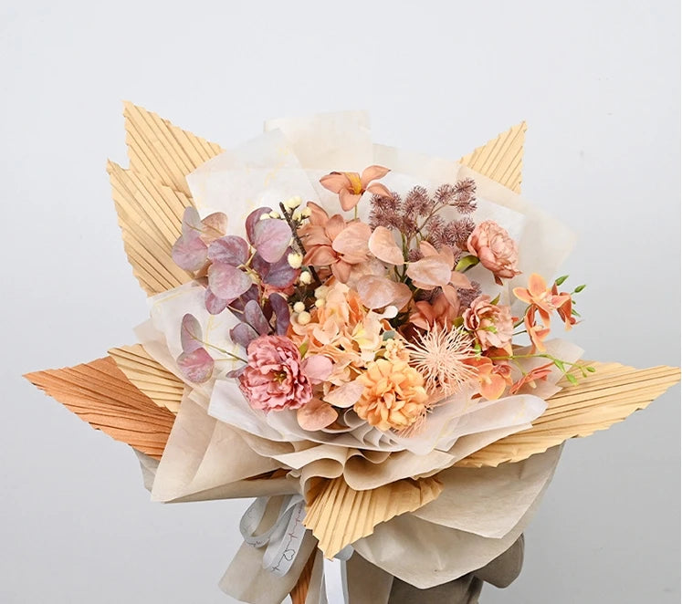 Multicolor Wrapping Removable Milk Tissue Paper For Flowers,17.7*22.8 Inch-50 Sheets