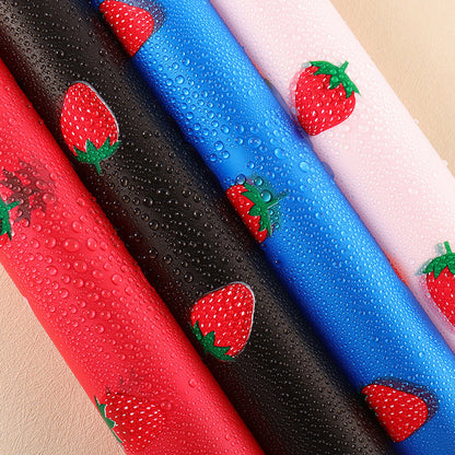 Strawberry Waterproof Flower Wrapping Paper,22.8*22.8 inch - 20 sheets