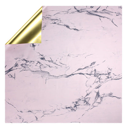 Gilt Marble Pattern Flower Wrapping Paper,22.8*22.8 Inch*10 Yards