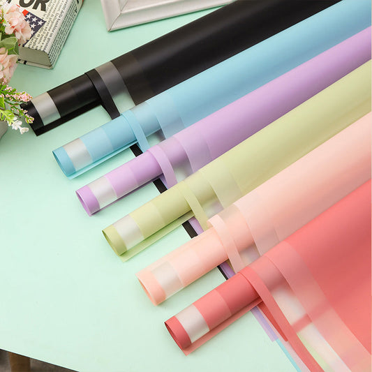 Matte Paper Bouquet Flower Wrapping Paper,22.8*22.8 inch - 20 sheets